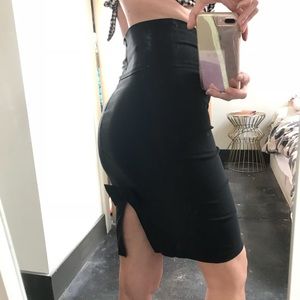 High waisted pencil skirt with bow size small